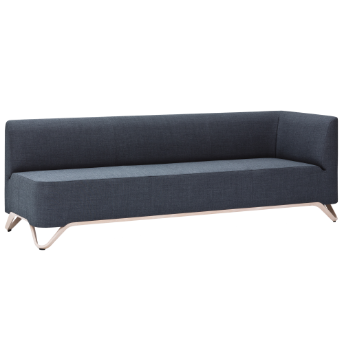 Produkt Bild BOXIT 3er Designer Sofa mit Armlehne PM-SOBO3LCHL