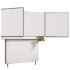 Produkt Bild Whiteboard Wandtafel Schultafel aus Premium Stahlemaille, Serie FZ E, weiß FZW 201EW