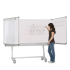 Produkt Bild Whiteboard Federzugtafel aus Premium Stahlemaille, weiß FZF 201EW