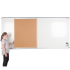 Produkt Bild Korktafel für XXL Mediarail Wandtafel, doppelseitig NSS-WTKT