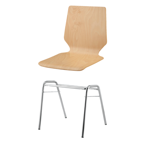 Stuhl PONTOLänge: 650mmpulverbeschichtetPreis ab: - Bänke und Tische »  Sitzbänke mit FSC® Holz » Stuhl PONTOLänge: 650mmpulverbeschichtetPreis ab:  - polidesign STADTMOBILIAR GmbH