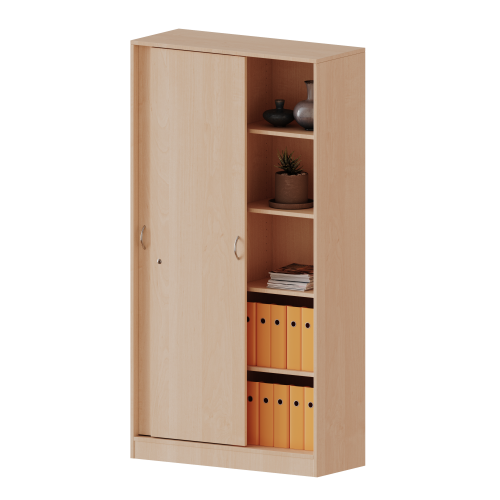 Produkt Bild Schiebetürenschrank, 5 Ordnerhöhen - Serie evo180 H10065SM