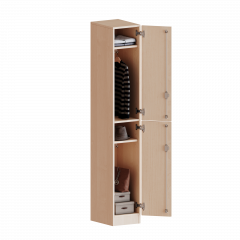 Produktbild Spind Schrank, 5 Ordnerhöhen - Serie evo180 T3155DSPIRE