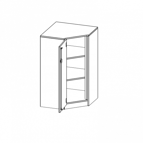 Produkt Bild Innenecke als Schrank, 3 Ordnerhöhen - Serie evo180 T7043TIELI