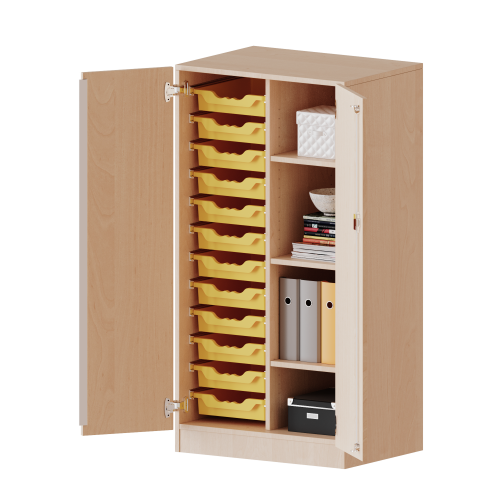 Produkt Bild ErgoTray Schrank, zweireihig, 3,5 Ordnerhöhen - evo180 Serie E70535TKR