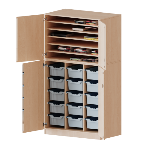 Produkt Bild Bastelschrank, 5 Ordnerhöhen - Serie evo180 W10563TG2TP