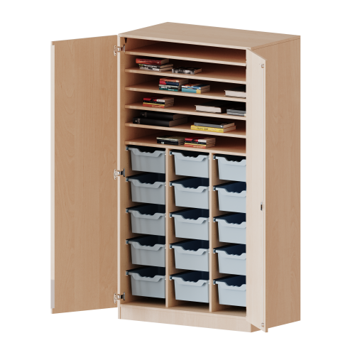 Produkt Bild Bastelschrank, 5 Ordnerhöhen - Serie evo180 W105655T3G2P