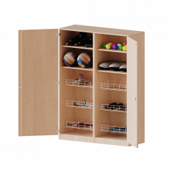 Produktbild Sportschrank, 5 Ordnerhöhen - Serie evo180 S14165TSP6