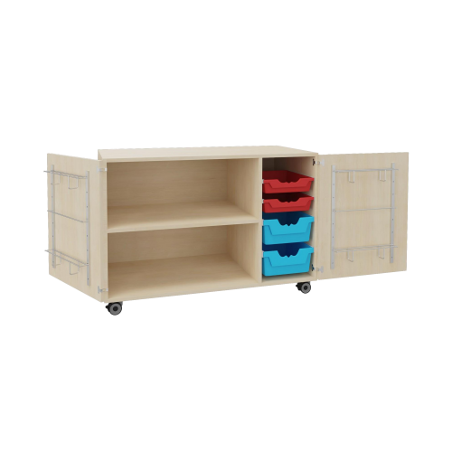 Produkt Bild Zweitüriger Musikschrank mit Ergo Tray Boxen MOFF-20RCS