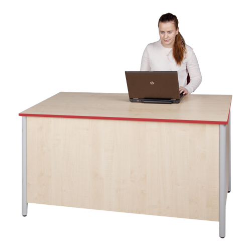 Produkt Bild Lehrertisch, mit Front-&Seitensichtblenden TI60R60-3B