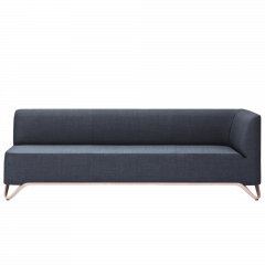 Produktbild BOXIT 3er-Sofa, mit Armlehne, Gestell: Holz 