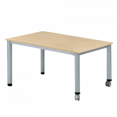 Produktbild fahrbarer, höhenverstellbarer Rechtecktisch TI 80HF