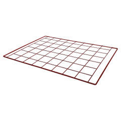 Produktbild Trockengitter rot DIN A2 im 10er Sparpack TGA2-10